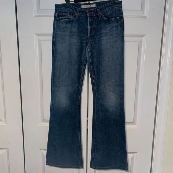 Joe's Jeans Women's Bootcut Denim Jeans Size 28 Blue Mid Rise - Picture 1 of 8